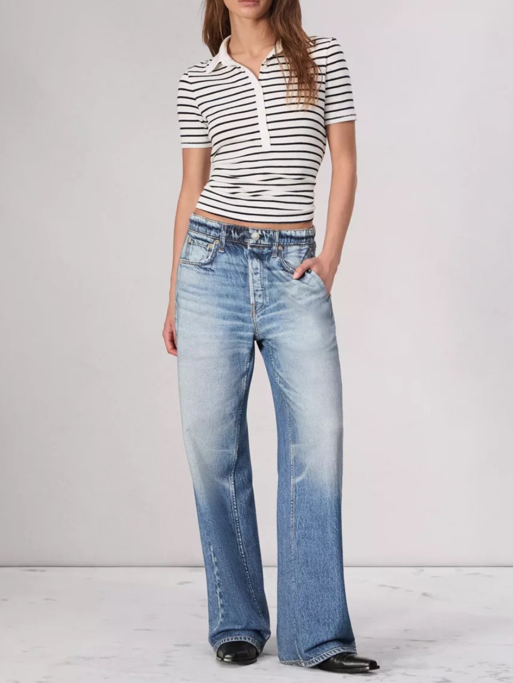 Mila Rosabella Sweatpant Jeans